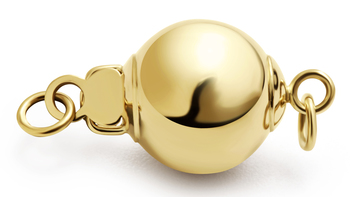 Zapiecie in Ball - 14k Yellow Gold