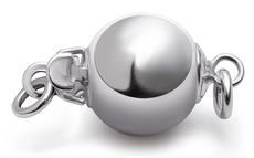 Ball - 14K White Gold  x2