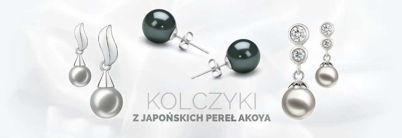 PearlsOnly Japońskie kolczyki Akoya