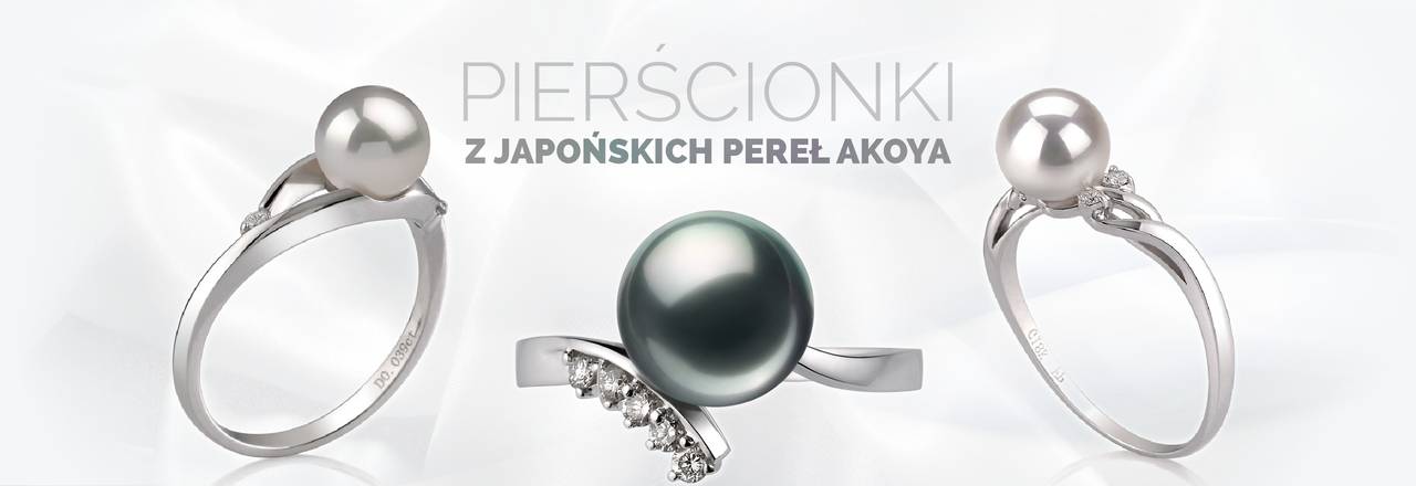 PearlsOnly Pierścionki z perłami Akoya