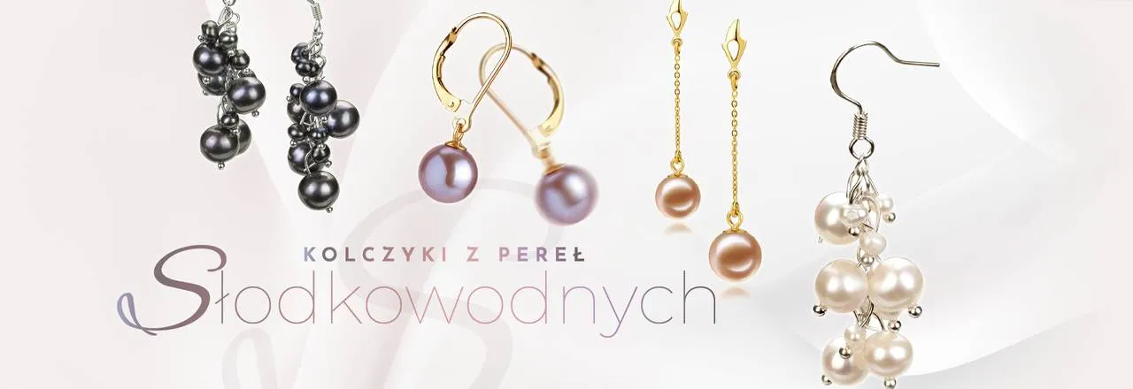 PearlsOnly Kolczyki z pereł słodkowodnych