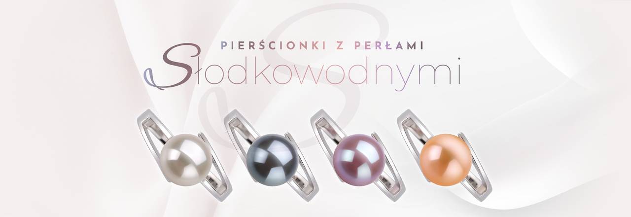 PearlsOnly Pierścionki z pereł słodkowodnych