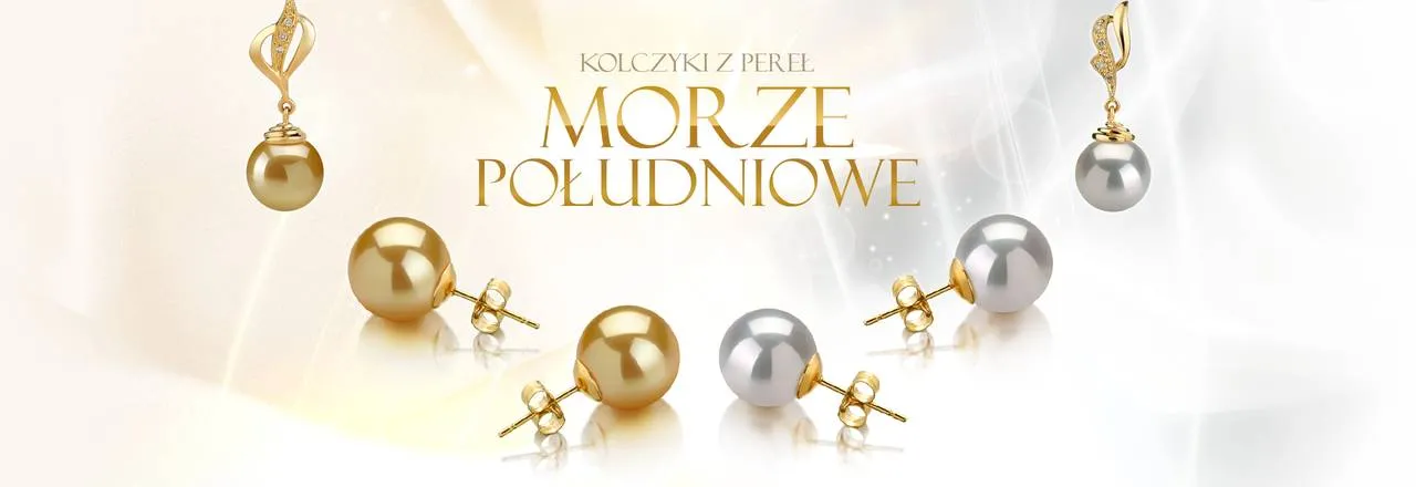 PearlsOnly Kolczyki z pereł Morza Południowego